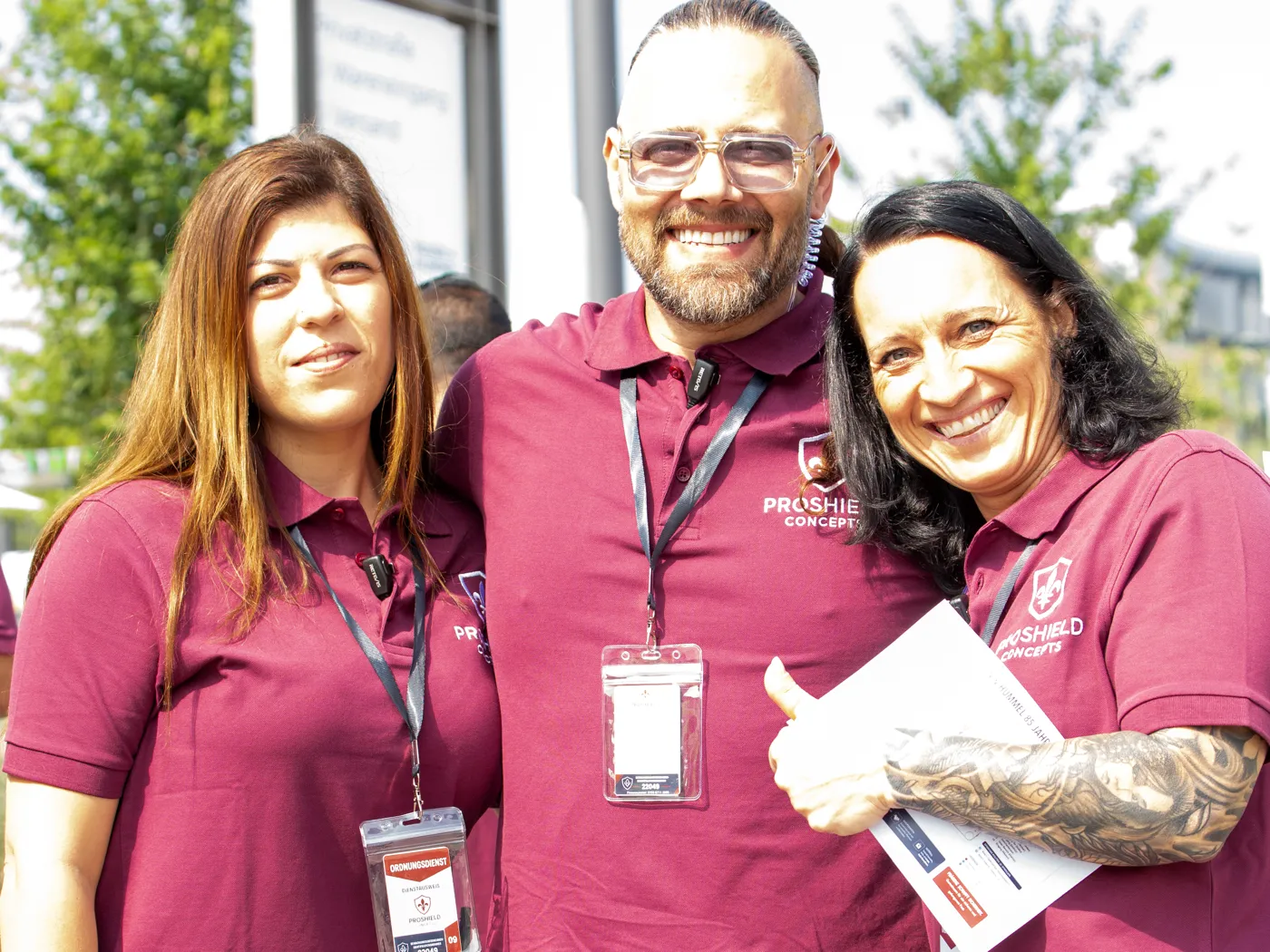 Das Team von Proshield Concepts im Einsatz